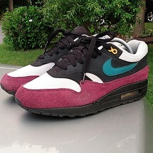 Vintage 🔥 Nike Air Max 1 "ACG" COLAB Plum/Teal Grey/Black/University Gold 🍆
